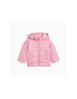 chaqueta puma minicats hooded padded jacket infantil malva