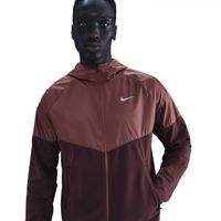 nike miler chaqueta para correr hombres - rojo oscuro bronce