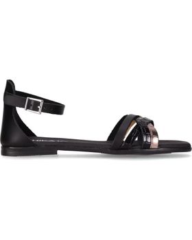 de CHIKA10 SANDALIAS CHIKA10 MARQUESA 5554 NEGRO CON TIRAS BI-TONO NEGRO-BLACK