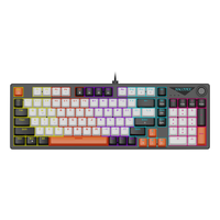 teclado mecanico para juegos ajazz nk98 version con cable teclas intercambiables en caliente 98 teclas compatible con windows vistaxp781017 mac