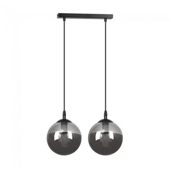 Regleta de techo sagan grafito (2 luces)