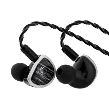 Linsoul Kiwi Ears Aether In Ear Monitor,Auriculares IEM con Controlador planar Grande de 15,3mm,Auriculares con Cable de Alta fidelidad,Cascos para Juegos con Cable Desmontable de 2pines para músicos