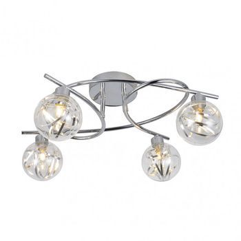 Fabrilamp Plafon Varanasi 4xg9 Cromo 20x32x40 Cm