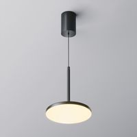 lampara colgante led plato 12w