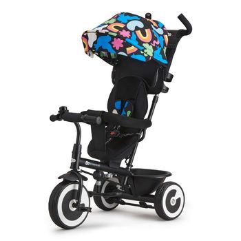 Triciclo Evolutivo Con Asiento Reversible Aston De Kinderkraft - Happy Shapes