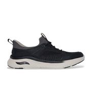 skechers para hombre 205340 zapatillas slip-ins relaxed fit arch fit crosser emeric negro 44 plano cordones casual