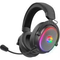 auriculares speedlink k500w inalambricos bluetooth y rf para gaming rgb negros