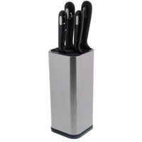 jean dubost bloque de 4 cuchillos de acero inoxidable cepillado - dh027000x35196