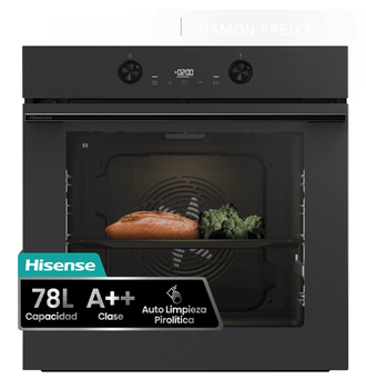 HORNO HISENSE BI64223EPMB PIROLITICO MULTIFUNCION NEGRO