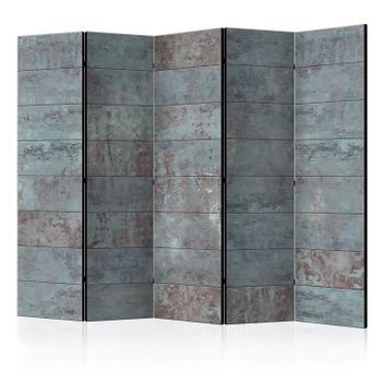 Biombo - Turquoise Concrete Ii (225x172 Cm)