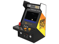 consola retro - my arcade micro player atari 100 games video pantalla 275 a color negro