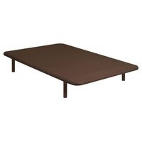 base transpirable pikolin con tapizado 3d color wengue 80 x 190 cm