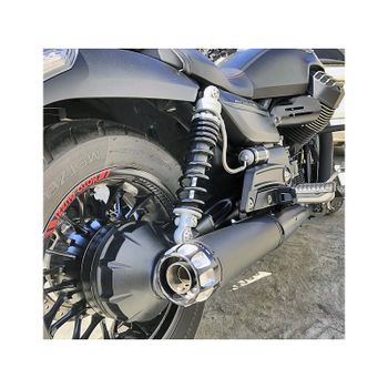 Silenciador de escape Moto Guzzi California 1400 Audace '17- Mistral Exclusive par