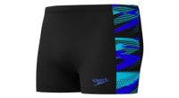 banador speedo men s eco  h boom panel aqsh negro y azul