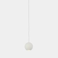 leds c4 punto single recessed lamapara colgante con luz led blanco calido 3000k equipo regulable incluido en  color blanco