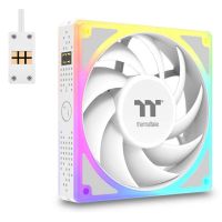 refrigeracion aire thermaltake toughfan ex 140 argb sync blanco 3 unidades