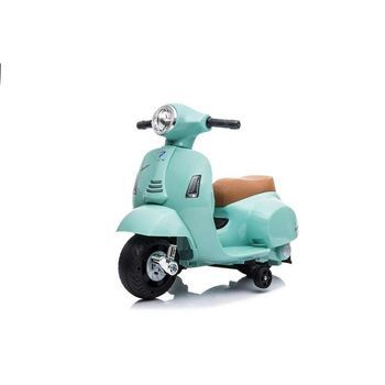 Mini Vespa Verde Oliva Mp- 6v 4 Ah - 1 Motor