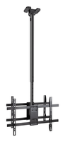 tooq lpce2286tsli-xl-b soporte techo 2 tv 43-86