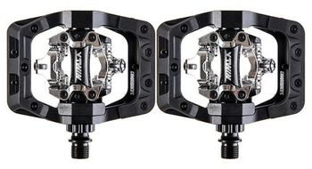 Pedales dmr v twin negro