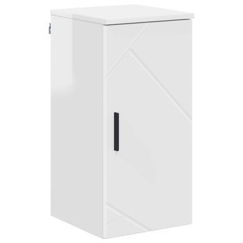 Gabinete De Baño Brillante 30 X 31,5 X 61 Cm Vidaxl