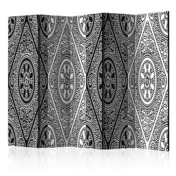 Biombo - Ethnic Monochrome Ii (225x172 Cm)