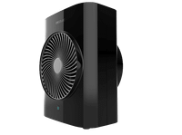 calefactor - cecotec readywarm 2070 max force smart black 2000w 2 niveles de potencia 3 modos cobertura 20m2 pantalla led mando negro
