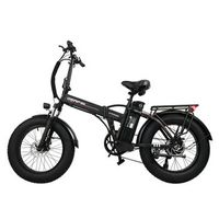 bicicleta electrica baolujie gps-dz2002 48v16ah 7 velocidades para uso urbano negra