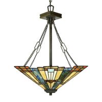 lampara de techo inglenook b 3 luces
