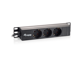 REGLETA ALIMENTACION ALUMINIO RACK 10