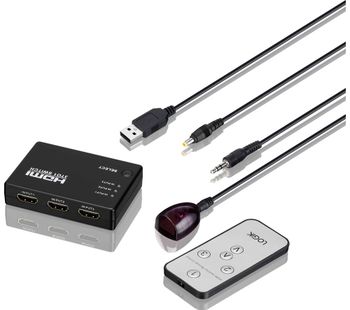 LHDSW19 3-Port HDMI Switch