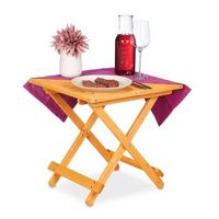 mesa de madera natural 70 cm