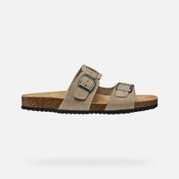 geox sandal ghita hombre gris pardo
