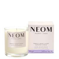neom wellbeing london scent to sleep perfect nights sleep scented candle 1 wick 185g