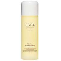 espa bath and body oils restful bath and body oil 100ml