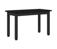 mesa de cafe - mesa de centro - mesa baja roble negro 60 x 30 x 36 cm madera de ingenieria