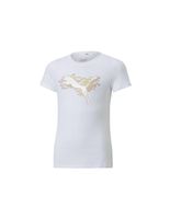 camiseta de manga corta puma alpha nina wh