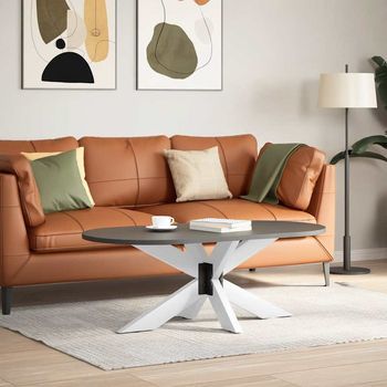 Pata De Mesa，pierna De Mesa De Centro En Forma De Araña Blanco 98x58x(42-43)cm
