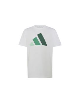 Camiseta adidas J Bl 160 Blanco/Mencla/Vercan/Veruni