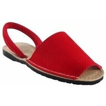 Duendy Sandalias Sandalia señora 9350 rojo para mujer