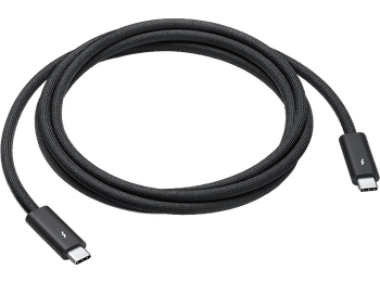 Apple Cable Thunderbolt 4 Pro, USB-C de 1,8 m, Negro