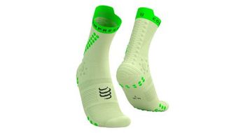 Calcetines compressport pro racing v4 0 trail verde