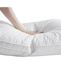 pack 2 pack 1  almeritex 2000 100 algodon almohada transpirable antialergico para hotel  almohadas suaves de facil cuidado