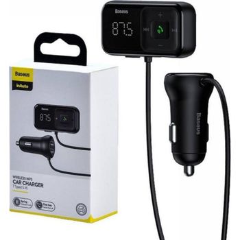 Transmisor FM Baseus MP3 S-16 Bluetooth 5.0 USB microSD