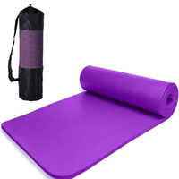 decodeko esterilla de yoga y pilates de eva de 6 mm 8 mm o 10 mm mat antideslizante con correa y bolsa de transporte colchoneta gruesa y plegable esterilla yoga esterilla pilates y esterilla