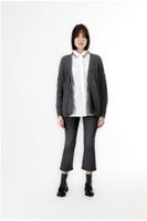 cardigan abierto con lurex smoke m