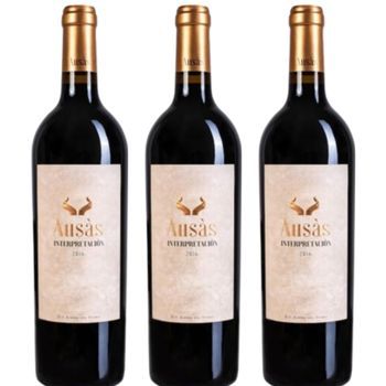 Ausás Interpretación Crianza, Expresión Única De Tinta Fina Con 15% Vol. - Pack 3 Botellas 75 Cl - 15% Vol.