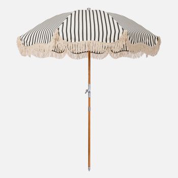 Business & Pleasure Premium Umbrella - Monaco Black Stripe