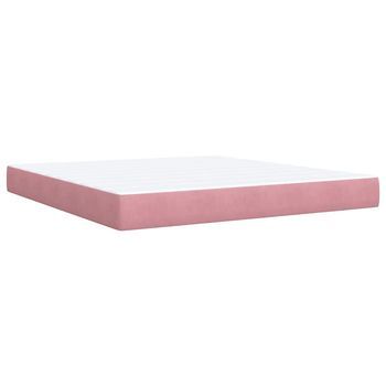 Cama Ramsäng (apariencia Rosada, Combinada Con Un Colchón De Satén De 180x200 Cm)
