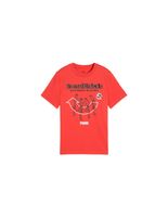 camiseta puma mid90s graphic tee ired fire infantil