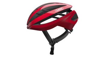 Casco de carretera abus aventor rojo